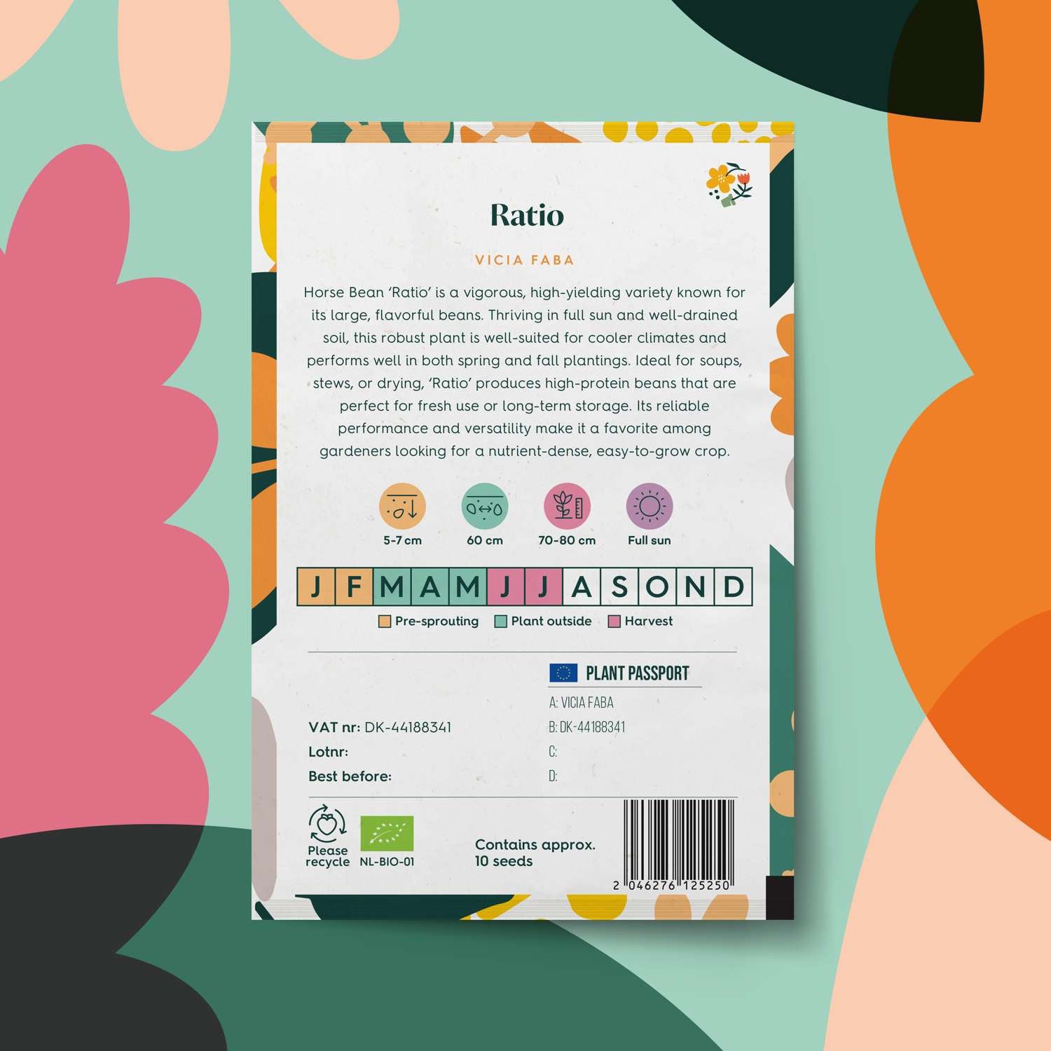 Ackerbohne 'Ratio' (BIO-Samen)